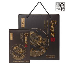[Lee Gyeongje] Health Treasure Emperor’s New Ginseng Liquid 50ml x 30, containing Deer antler, Aloes, Red Ginseng, Reishi Mushroom - Made in Korea